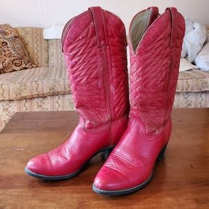Wrangler Red western boots 8